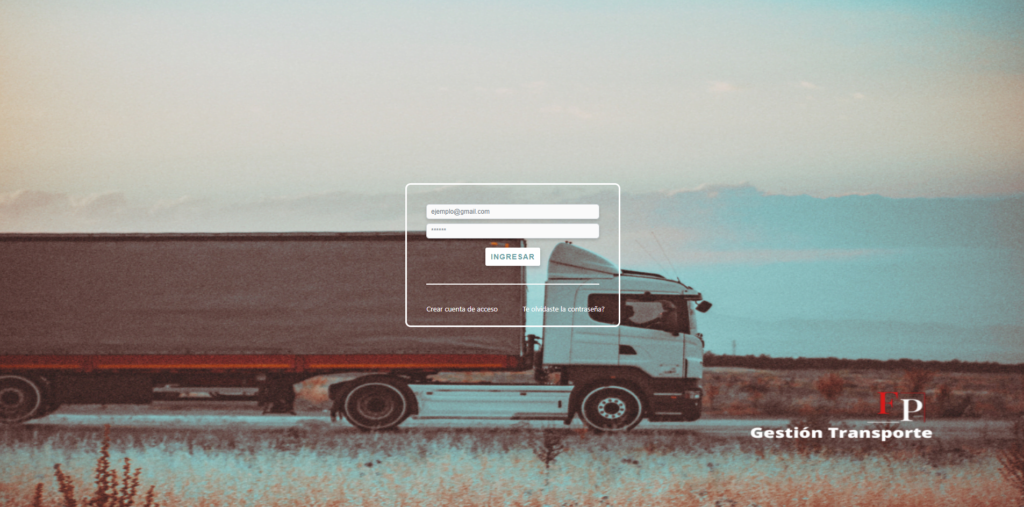 Sistema Gestión Transporte